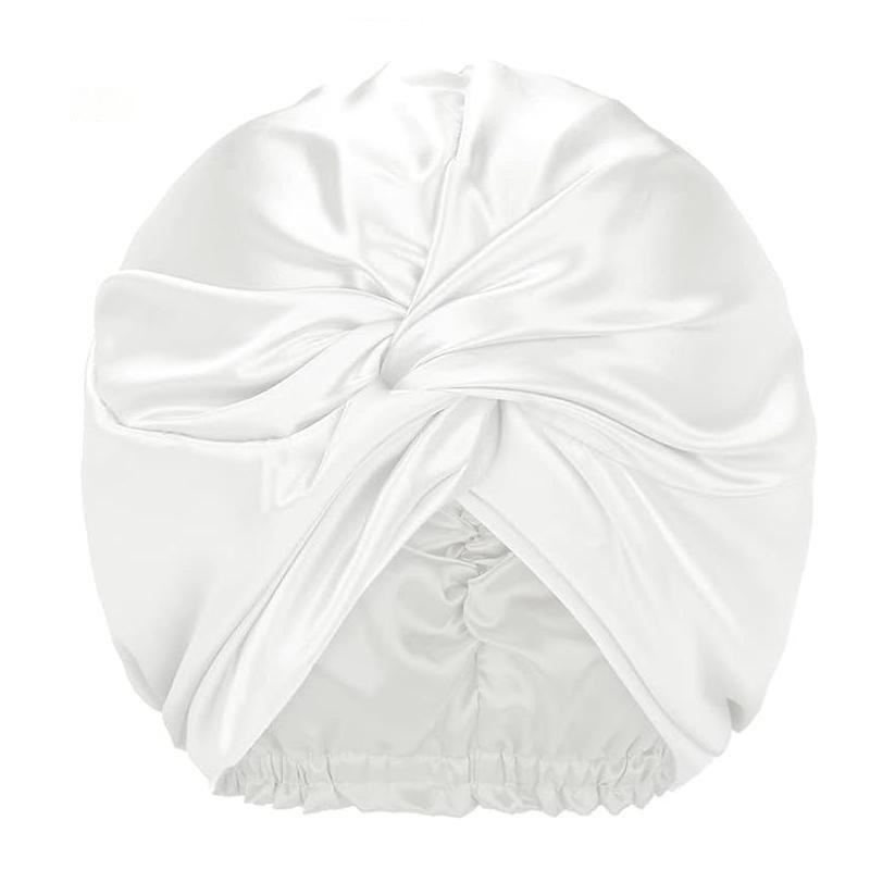 Womens Satin Sleep Turban Soft Twist Knot Head Wrap